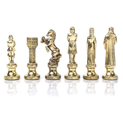 Manopoulos Renaissance Metal Chessmen (5)