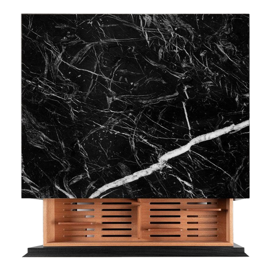 Humidor Nero Marquina For Bar Cabinet - Made To Order