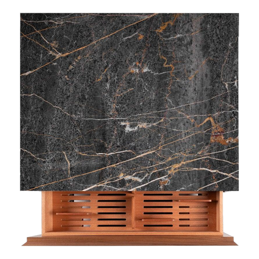 Humidor Nero Portoro Oro For Bar Cabinet - Made To Order