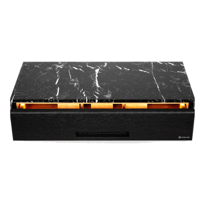Litolite Diamond Large humidor in Nero Marquina marble
