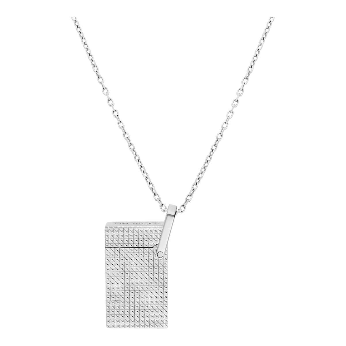 S.T. Dupont Lighter Necklace - Chrome — view 5