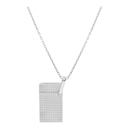 S.T. Dupont Lighter Necklace - Chrome — view 5
