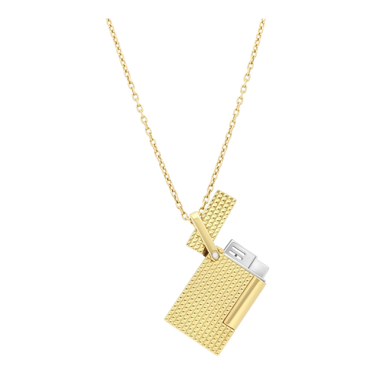 Collier briquet S.T. Dupont - doré