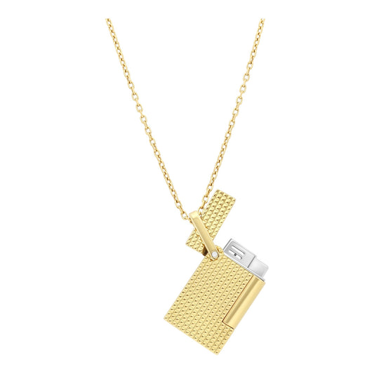 S.T. Dupont Lighter Necklace - Dore