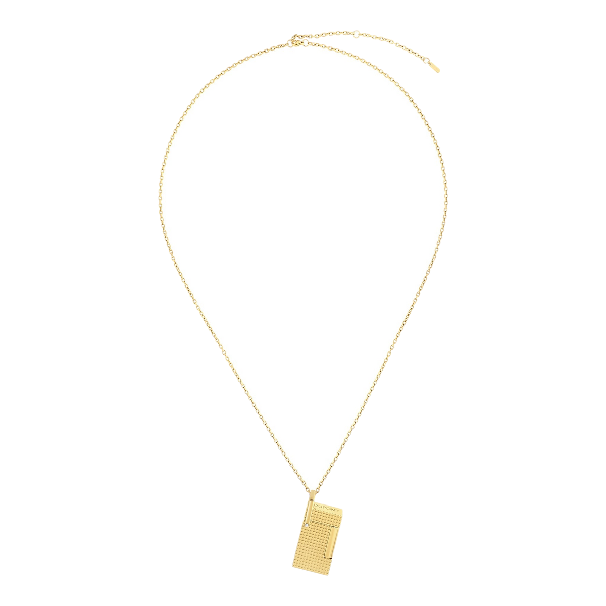 Collier briquet S.T. Dupont - doré — vue de détail