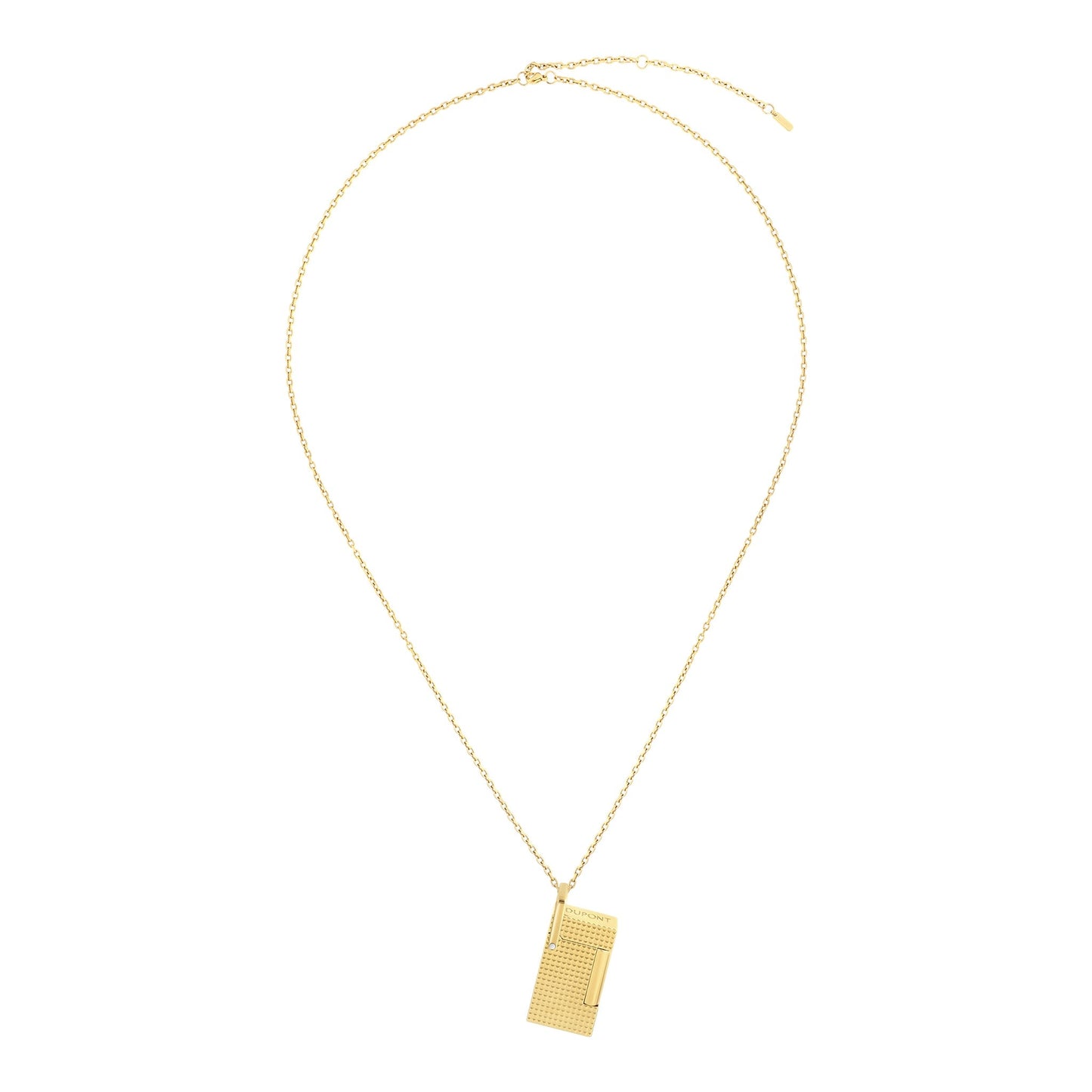 S.T. Dupont Lighter Necklace - Dore — detail view