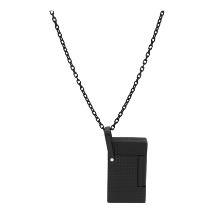 S.T. Dupont Diamond Head Lighter Black — detail view