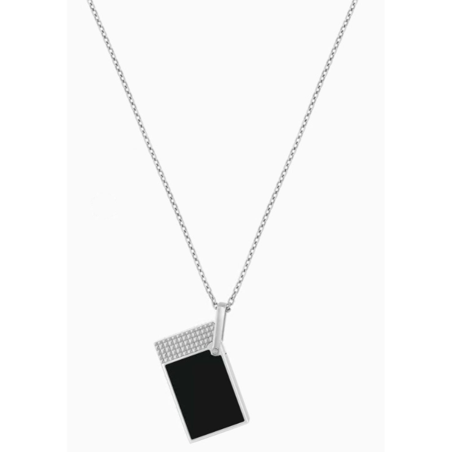LIGHTER NECKLACE - LAQUE NOIR