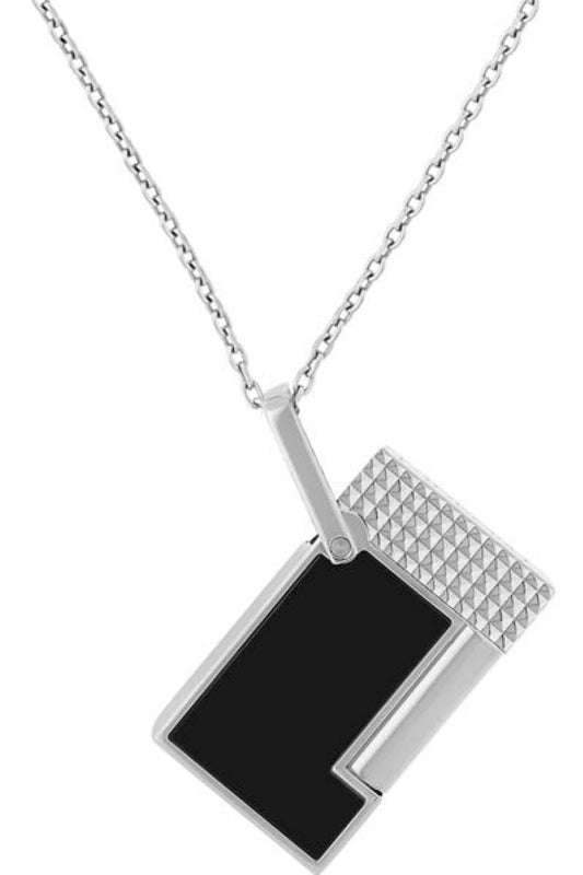 LIGHTER NECKLACE - LAQUE NOIR