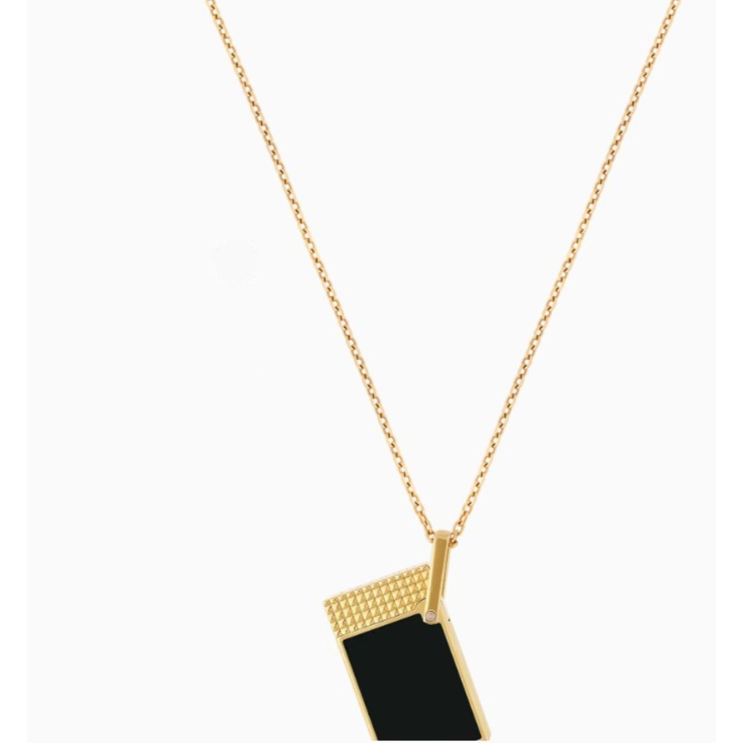 LIGHTER NECKLACE - LAQUE NOIR