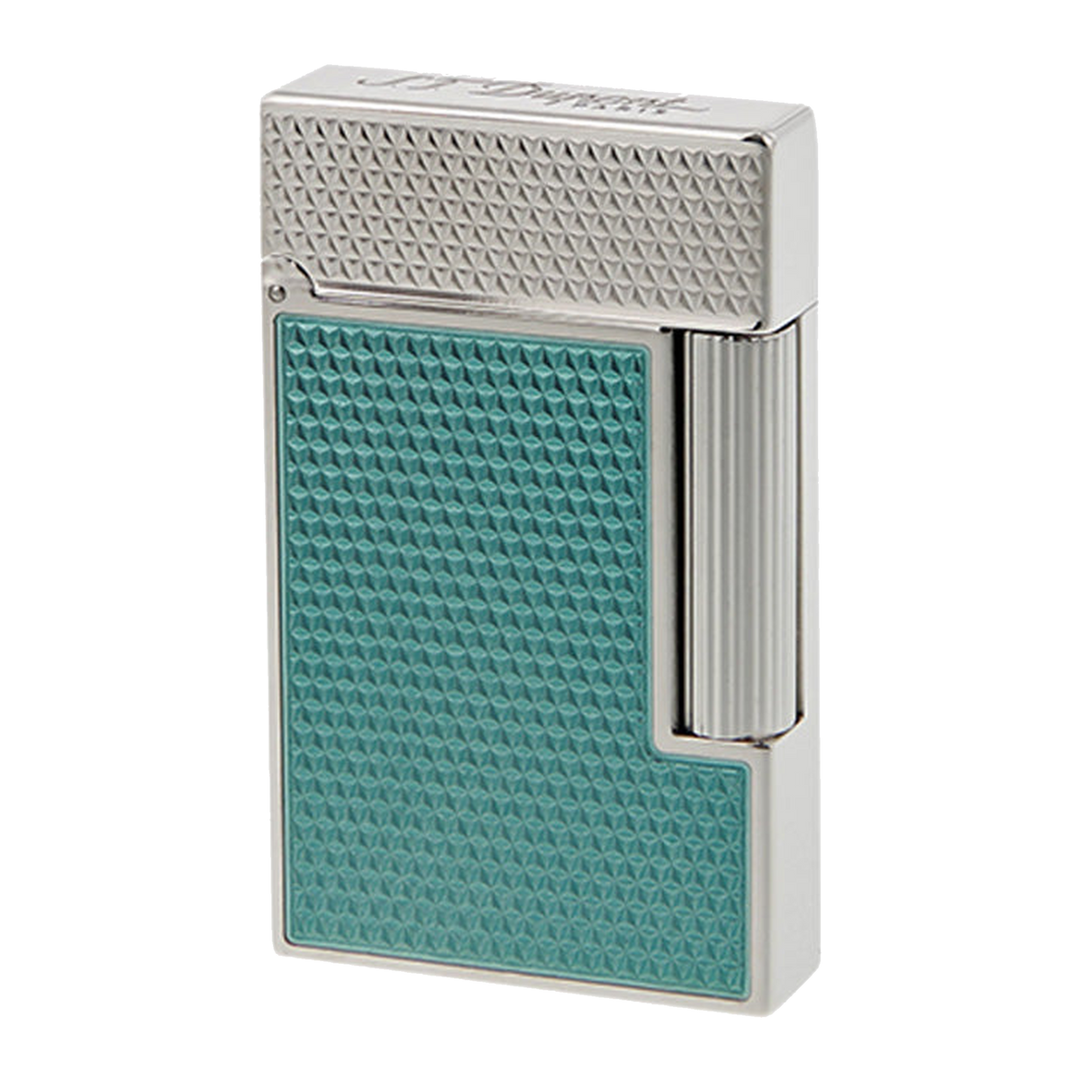 S.T. Dupont LIGNE 2 - briquet bleu turquoise palladium C16618