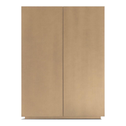 Lacquered Bar Cabinet - Gold Or Silver