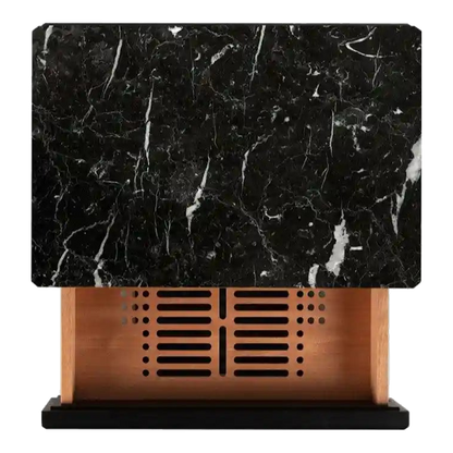 Litolite Diamond Small humidor in Nero Marquina marble