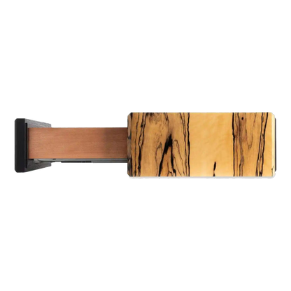 Humidor Litolite Diamond petit format en ébène blanche