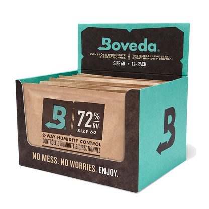 Boveda 72% RH Size 60 12-Pack Retail Box