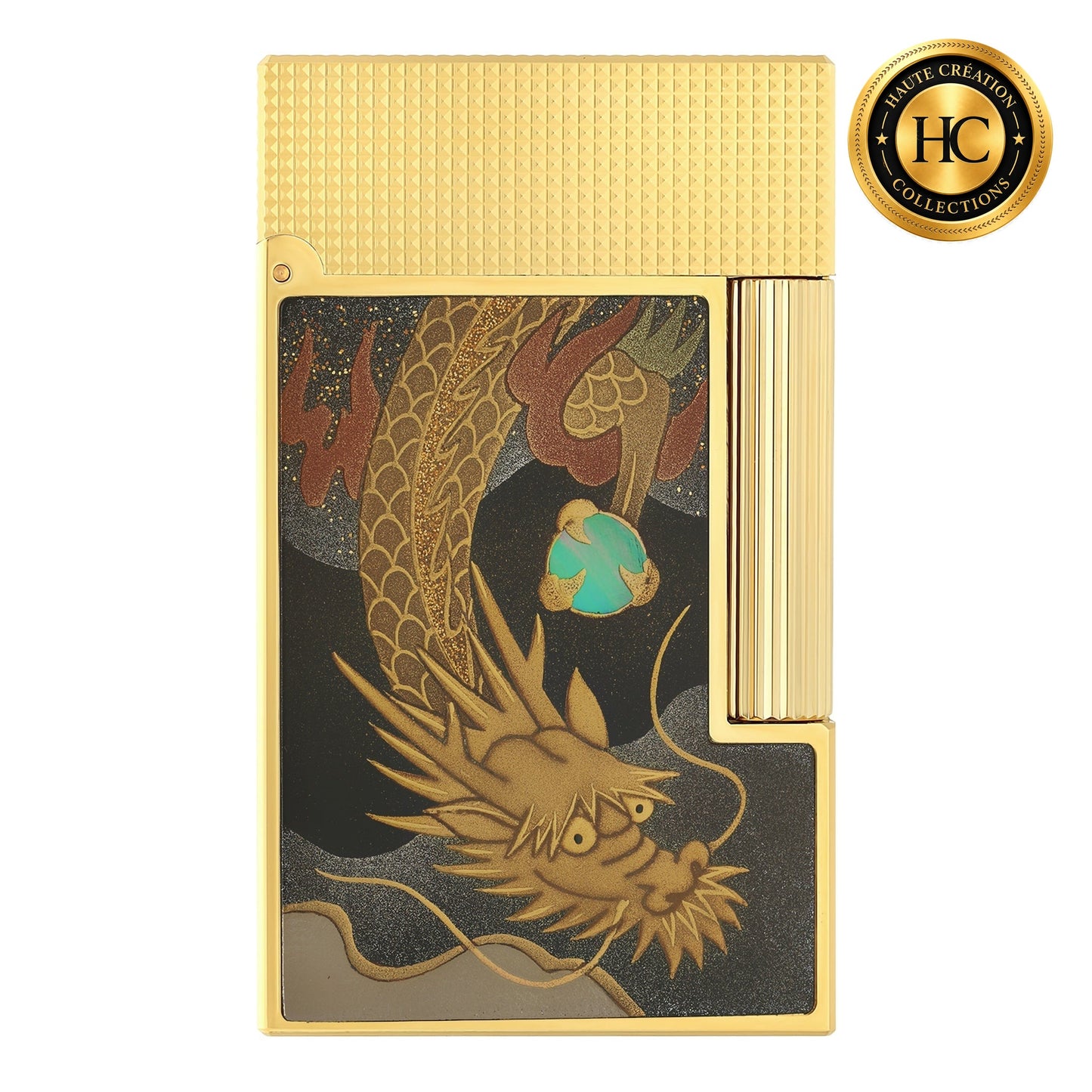 S.T. Dupont Ligne 2 Maki-E Brown Dragon — HC Collections