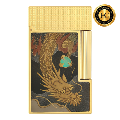 S.T. Dupont Ligne 2 Maki-E Brown Dragon — HC Collections