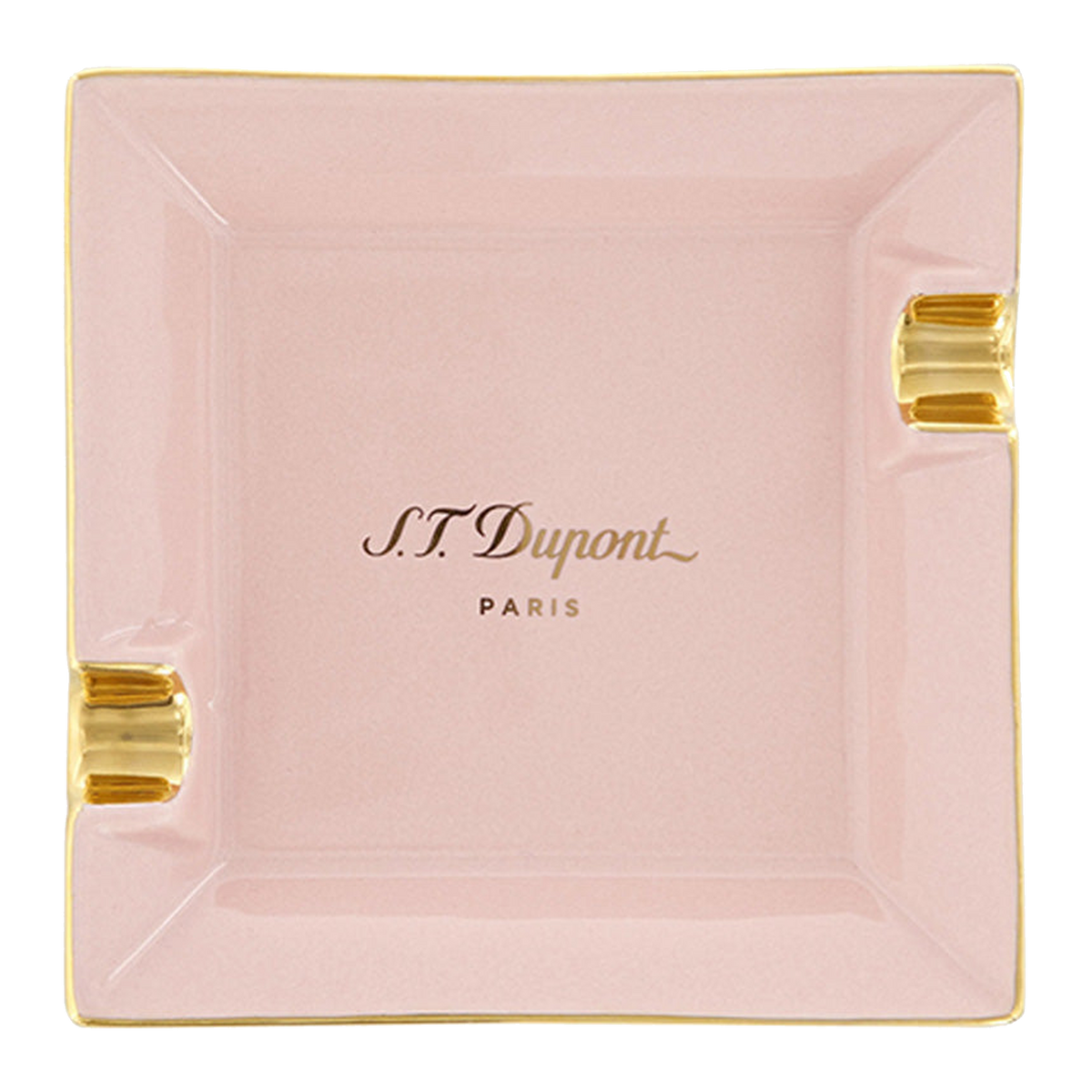S.T. Dupont SMALL BABY PINK ASHTRAY 006278