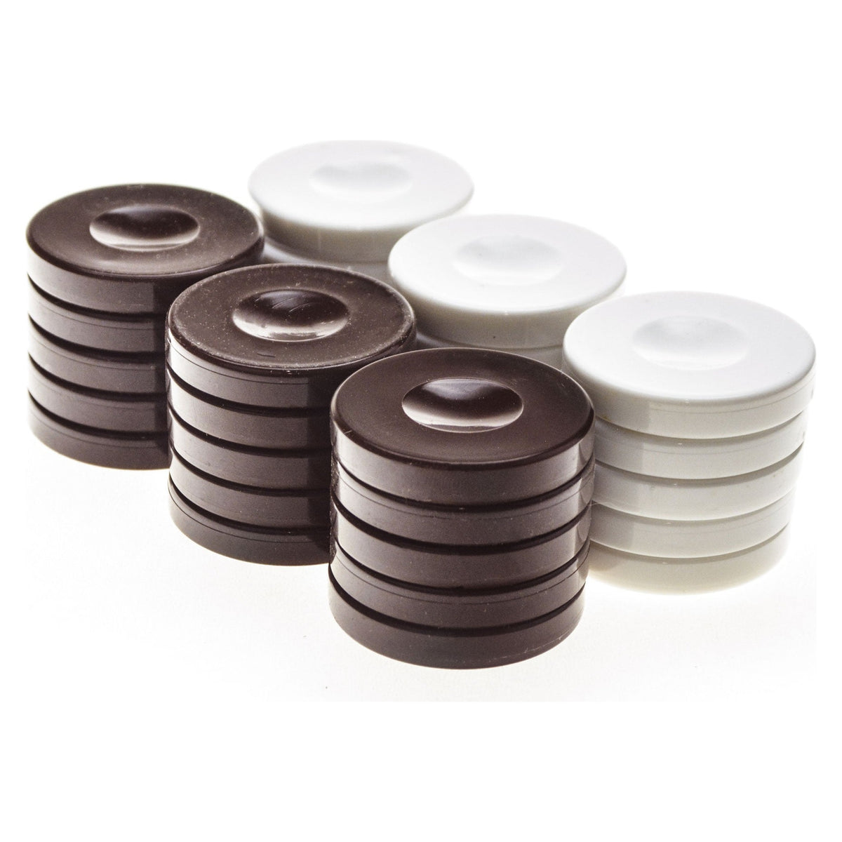 Manopoulos Plastic Backgammon Checkers – PP1BRO