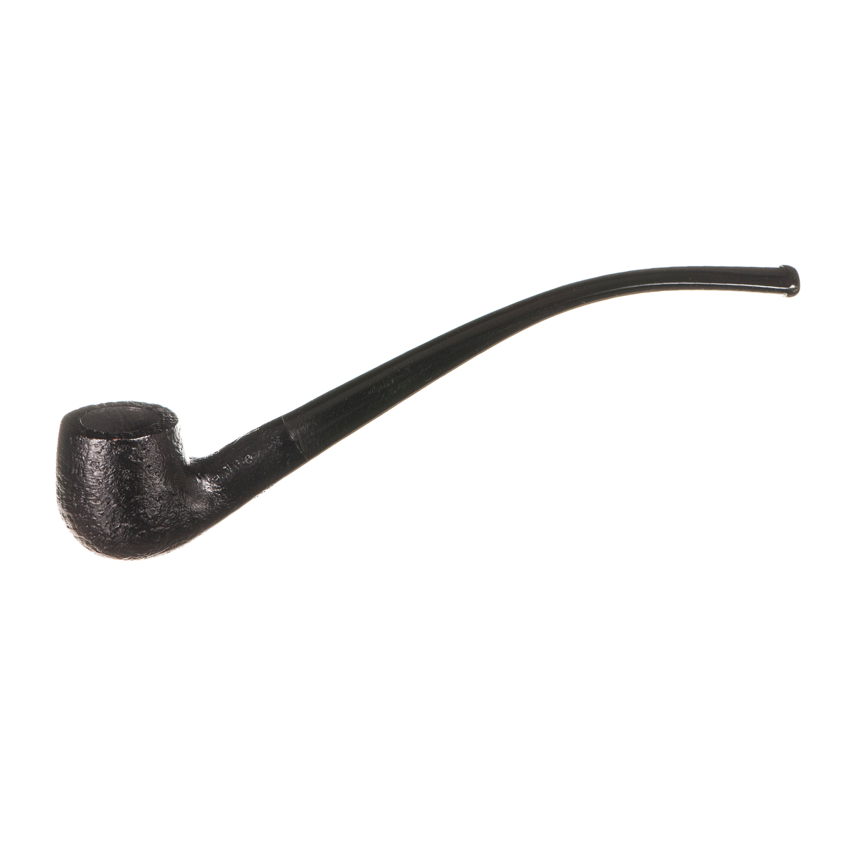 Vincenzo Mignon Pipe Black Sandblast #117