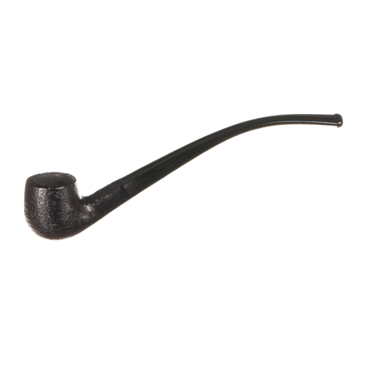Vincenzo Mignon Pipe Black Sandblast #117