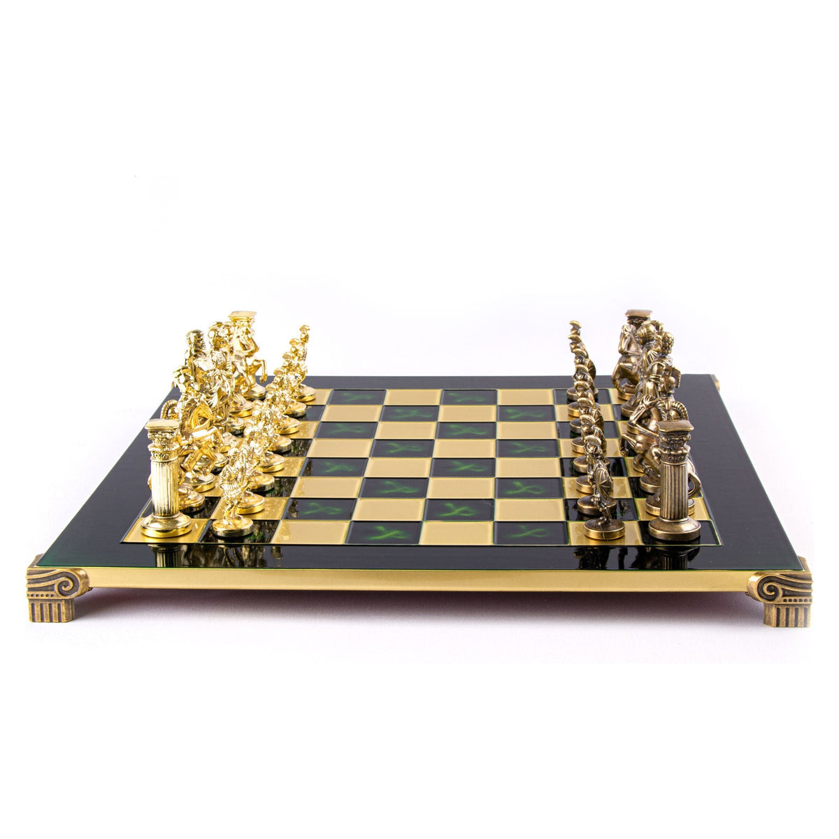 Manopoulos Greek Roman Period Metal Chess Set – S11CGRE