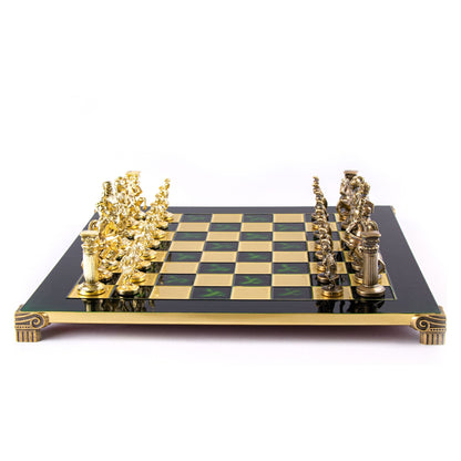 Manopoulos Greek Roman Period Metal Chess Set – S11CGRE