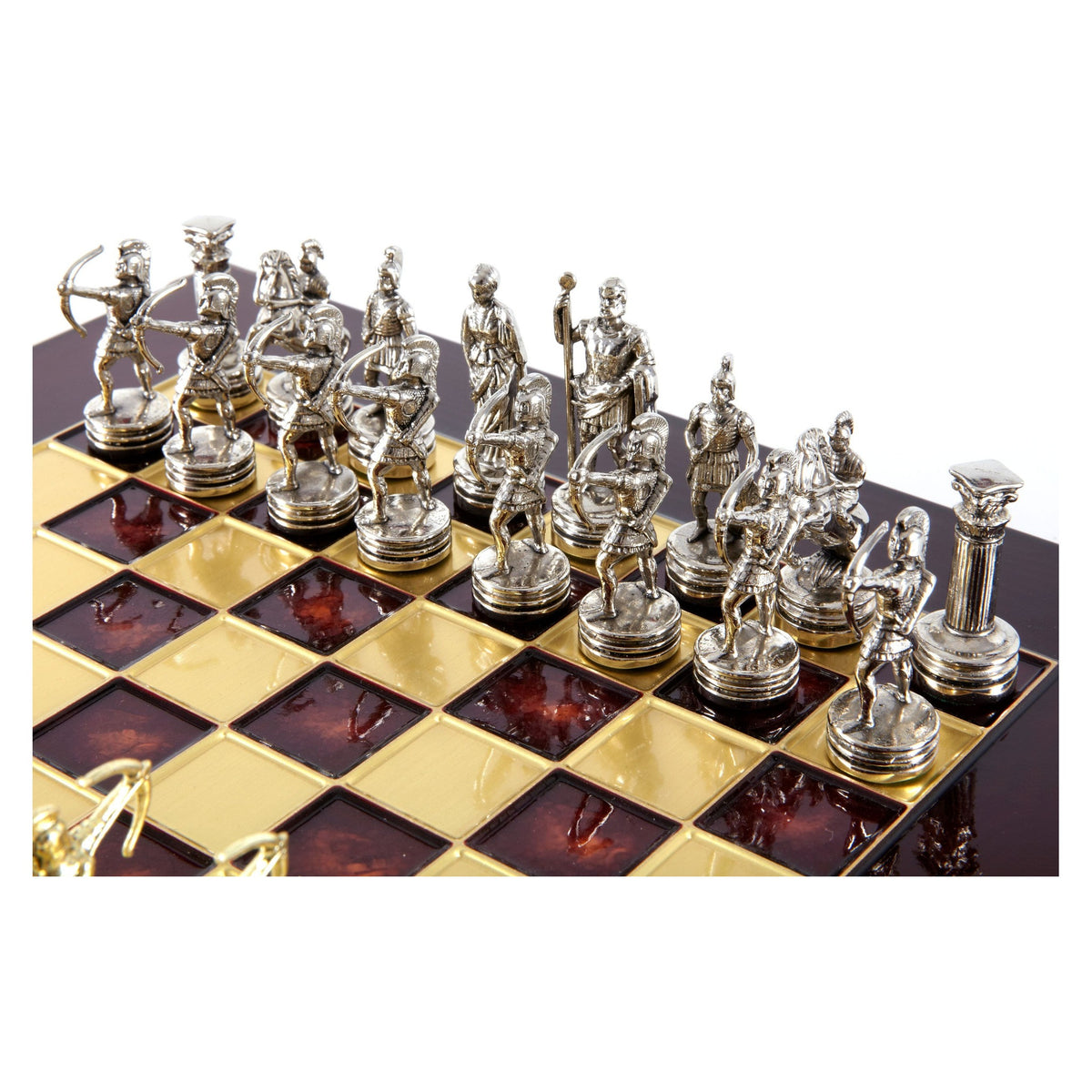Manopoulos Archers Metal Chess Set (15)