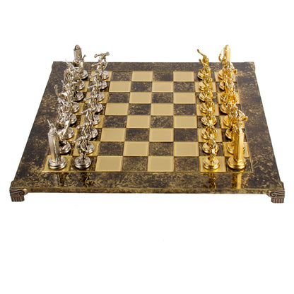 Manopoulos Discus Thrower Metal Chess Set – S17BRO