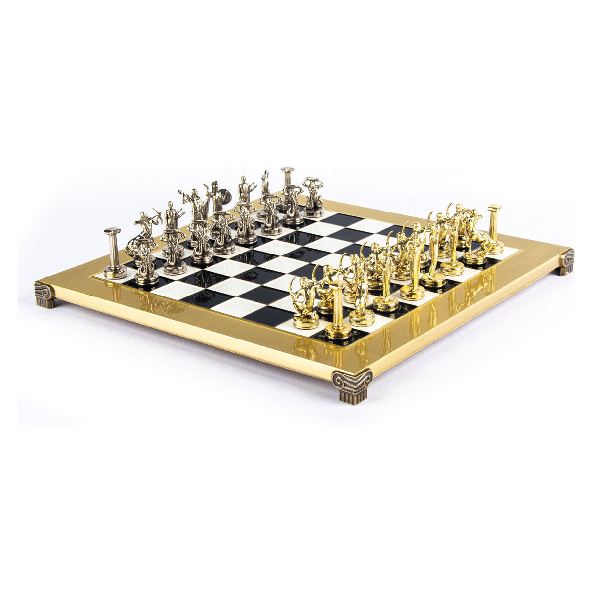 Manopoulos Giants’ Battle Metal Chess Set (7)