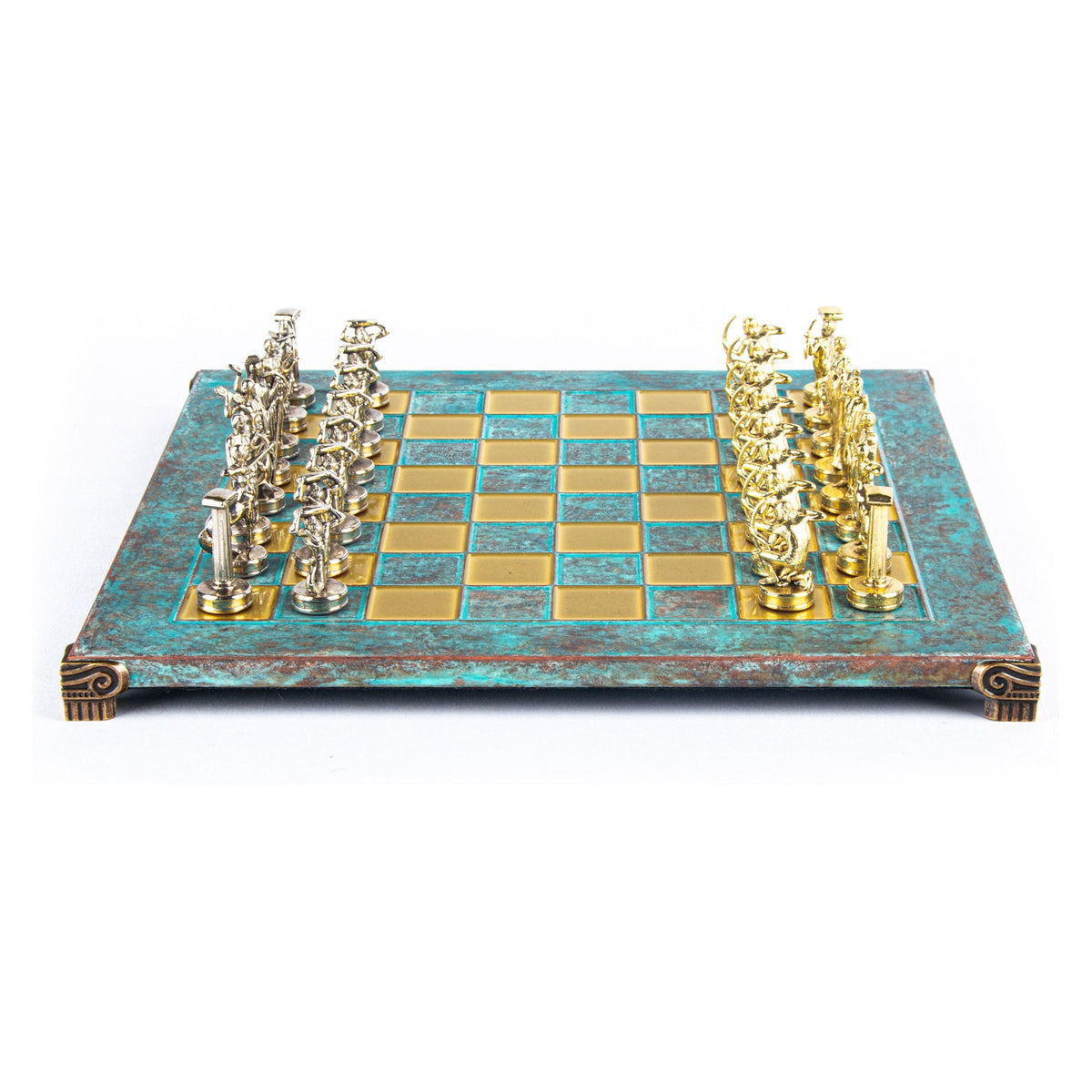 Manopoulos Giants’ Battle Metal Chess Set – S18TIR