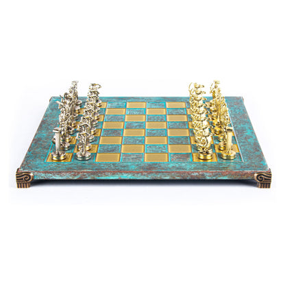 Manopoulos Giants’ Battle Metal Chess Set – S18TIR