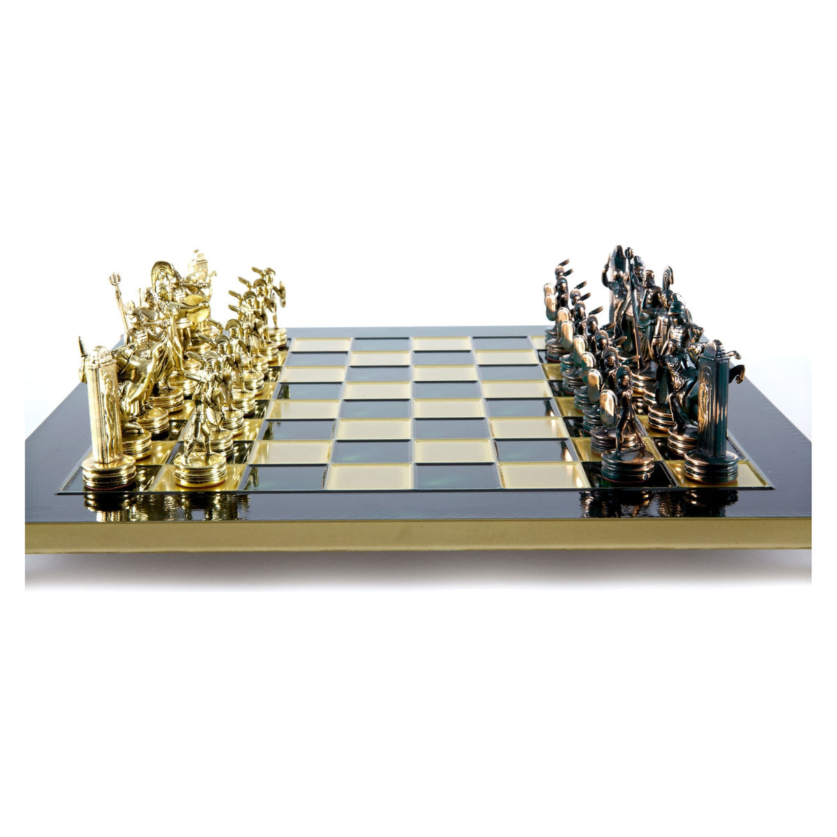 Manopoulos Greek Mythology Metal Chess Set – S4AGRE