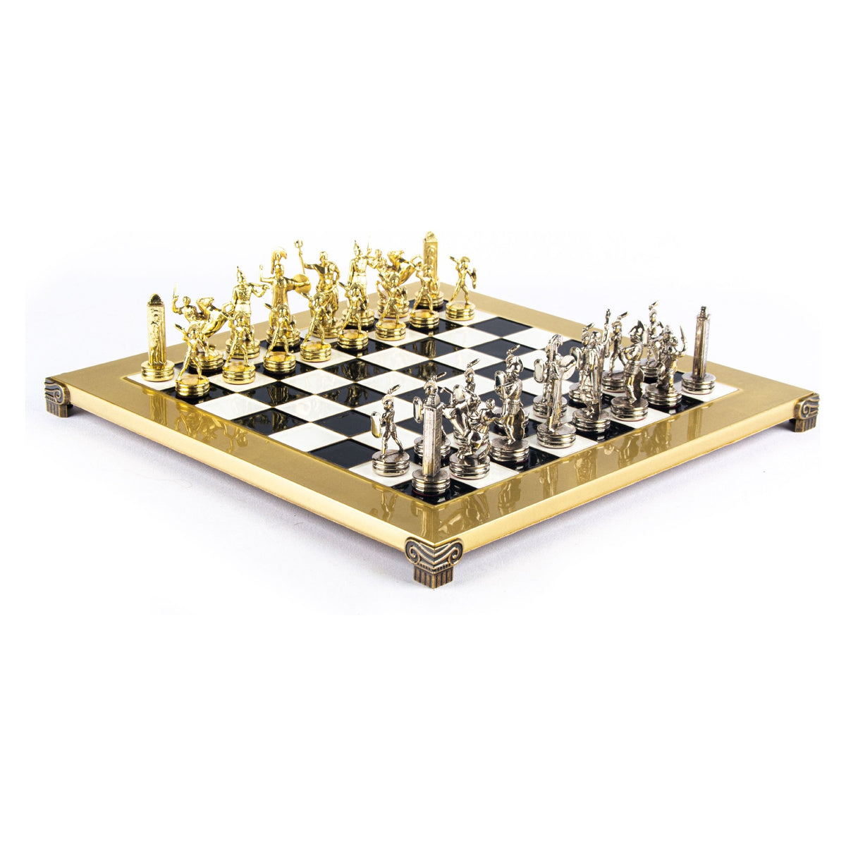 Manopoulos Greek Mythology Metal Chess Set (17)