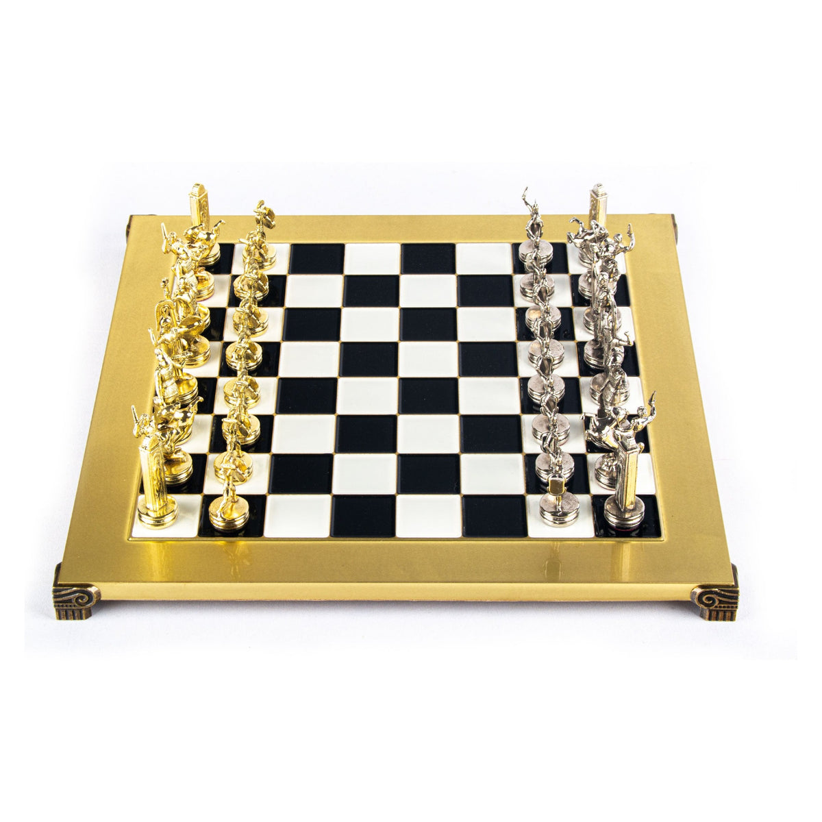 Manopoulos Greek Mythology Metal Chess Set (18)