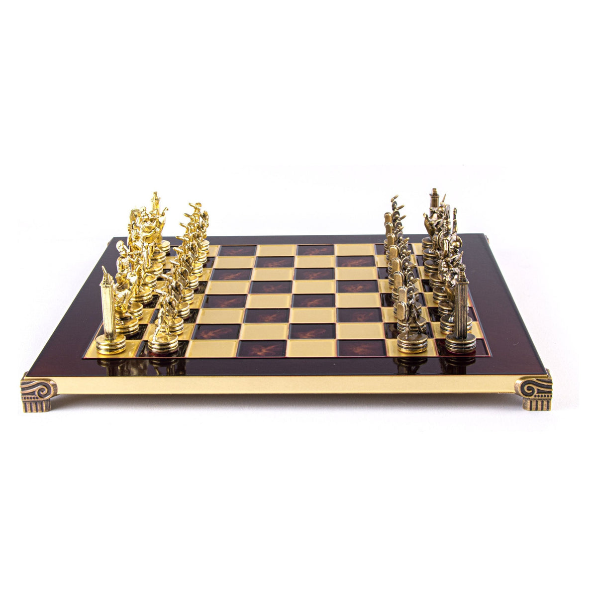 Manopoulos Greek Mythology Metal Chess Set – S4CRED