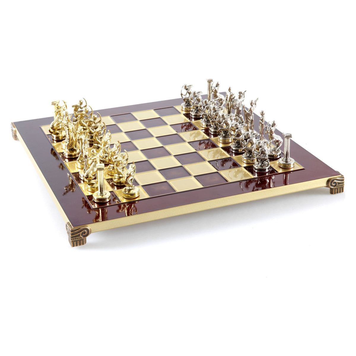 Manopoulos Labours Of Hercules Metal Chess Set (8)