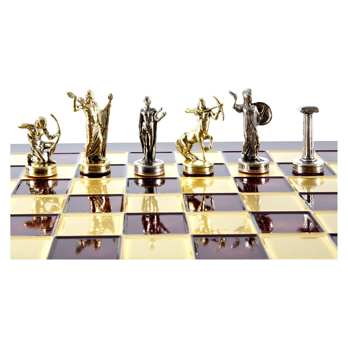Manopoulos Labours Of Hercules Metal Chess Set (9)