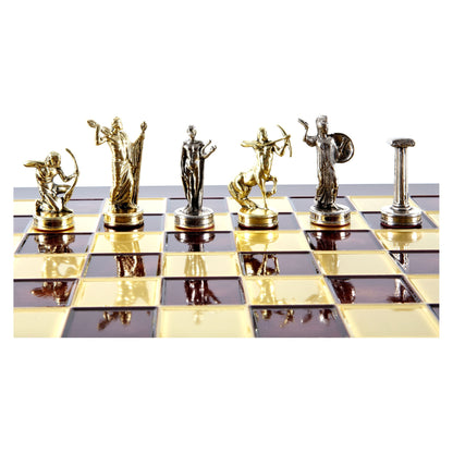 Manopoulos Labours Of Hercules Metal Chess Set (9)