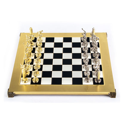 Manopoulos Discus Thrower Metal Chess Set (9)