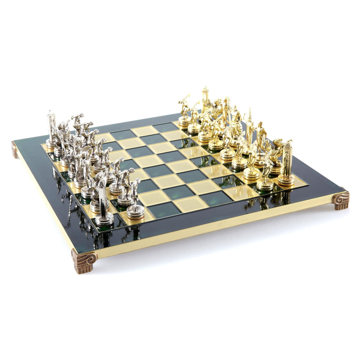 Manopoulos Discus Thrower Metal Chess Set – S7GRE