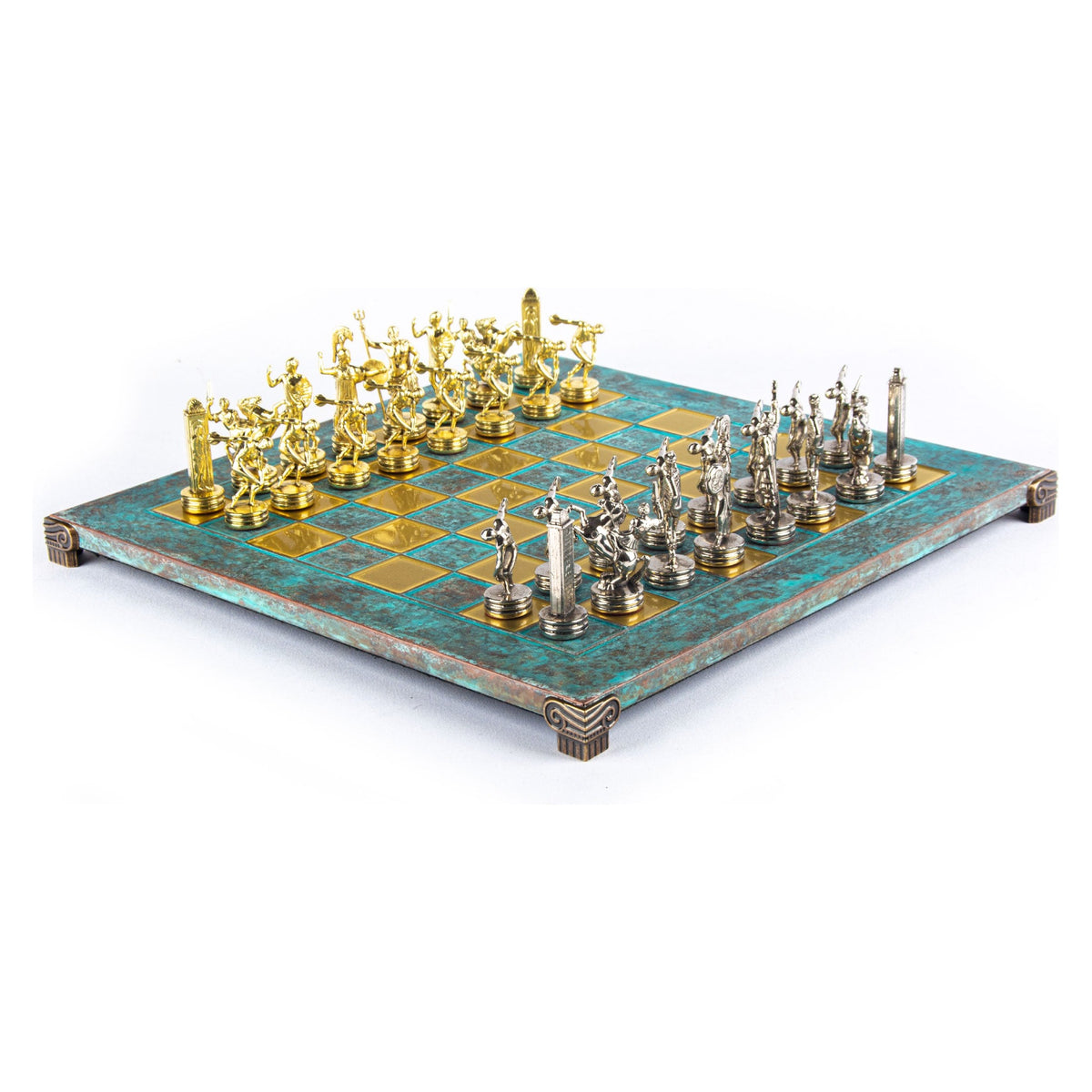 Manopoulos Discus Thrower Metal Chess Set – S7TIR
