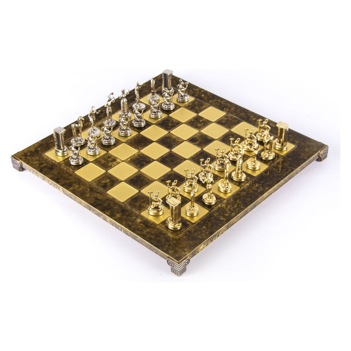 Manopoulos Minoan Warrior Metal Chess Set (6)