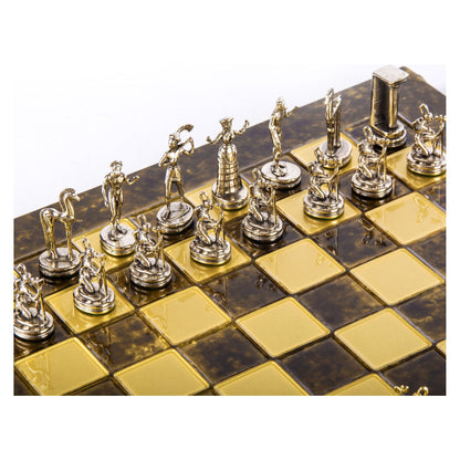Manopoulos Minoan Warrior Metal Chess Set (7)