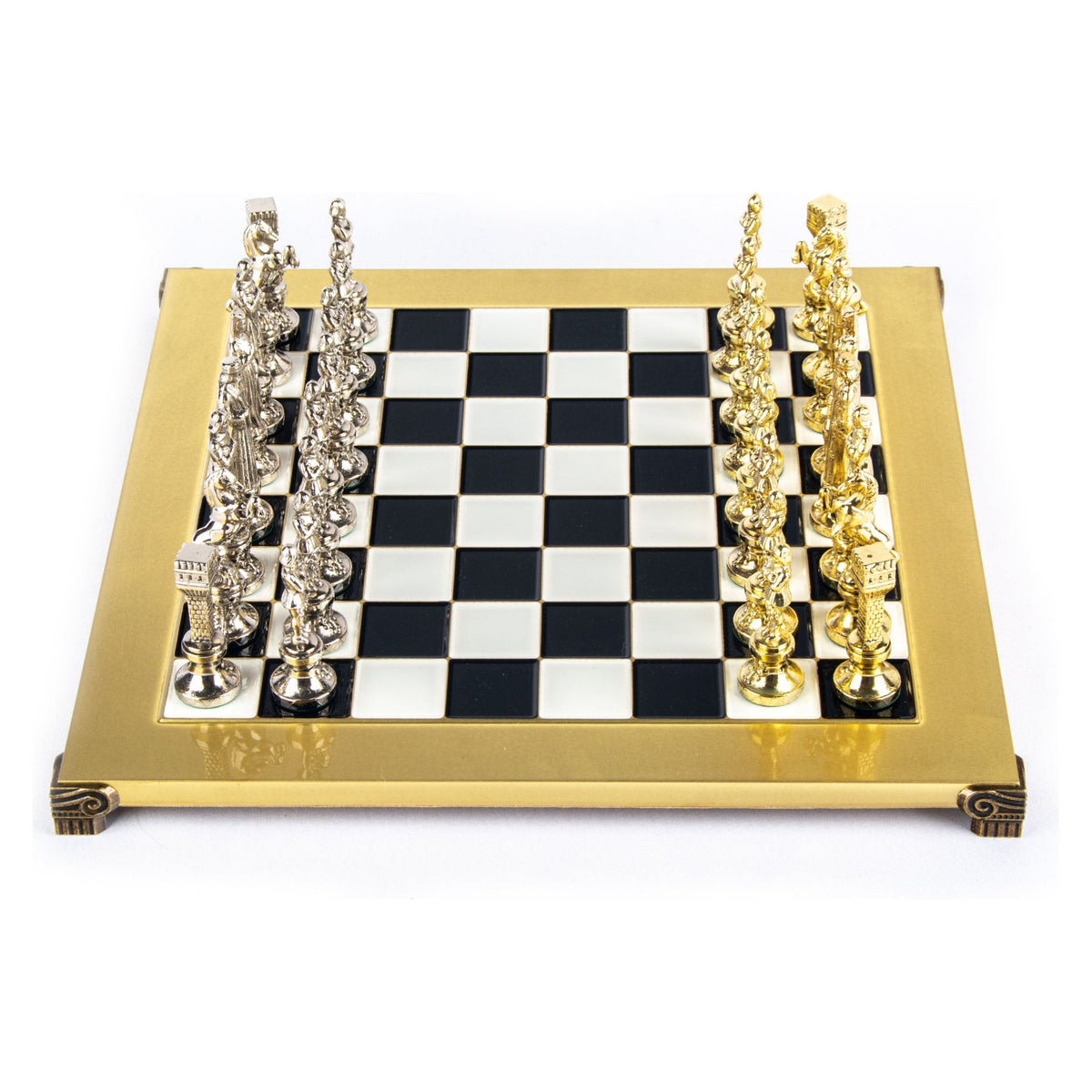 Manopoulos Renaissance Metal Chess Set (11)