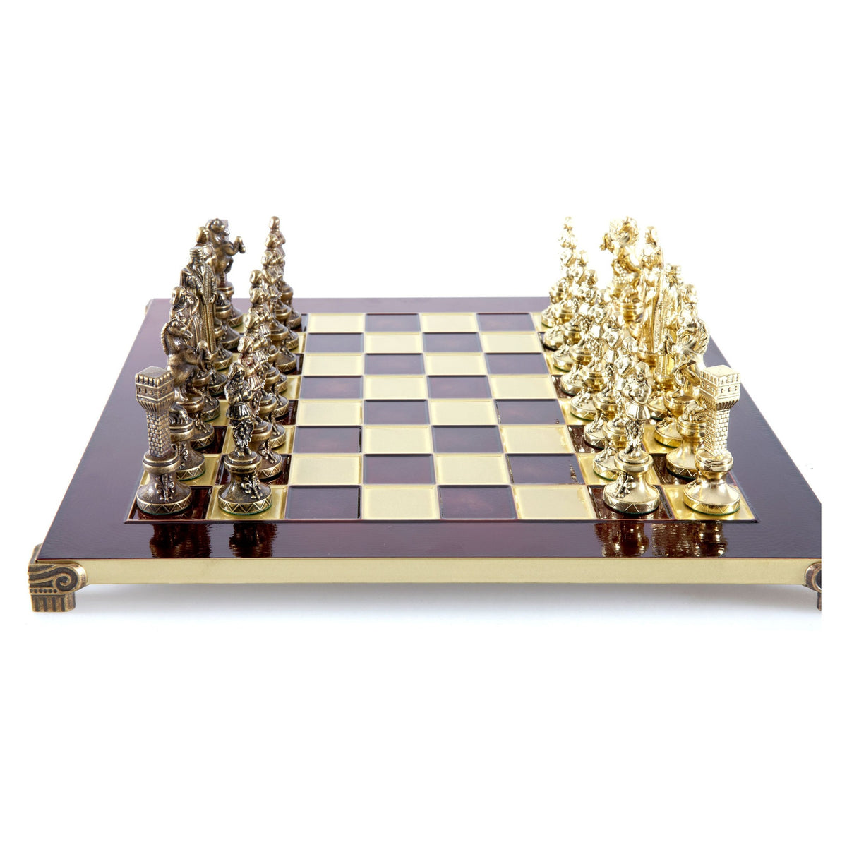 Manopoulos Renaissance Metal Chess Set – S9CRED