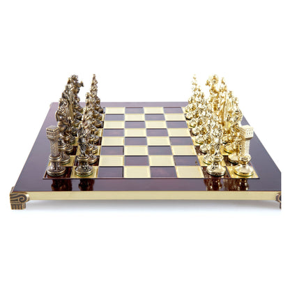 Manopoulos Renaissance Metal Chess Set – S9CRED