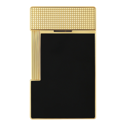 S.T. Dupont Table Lighter - Laque Noir — angle view