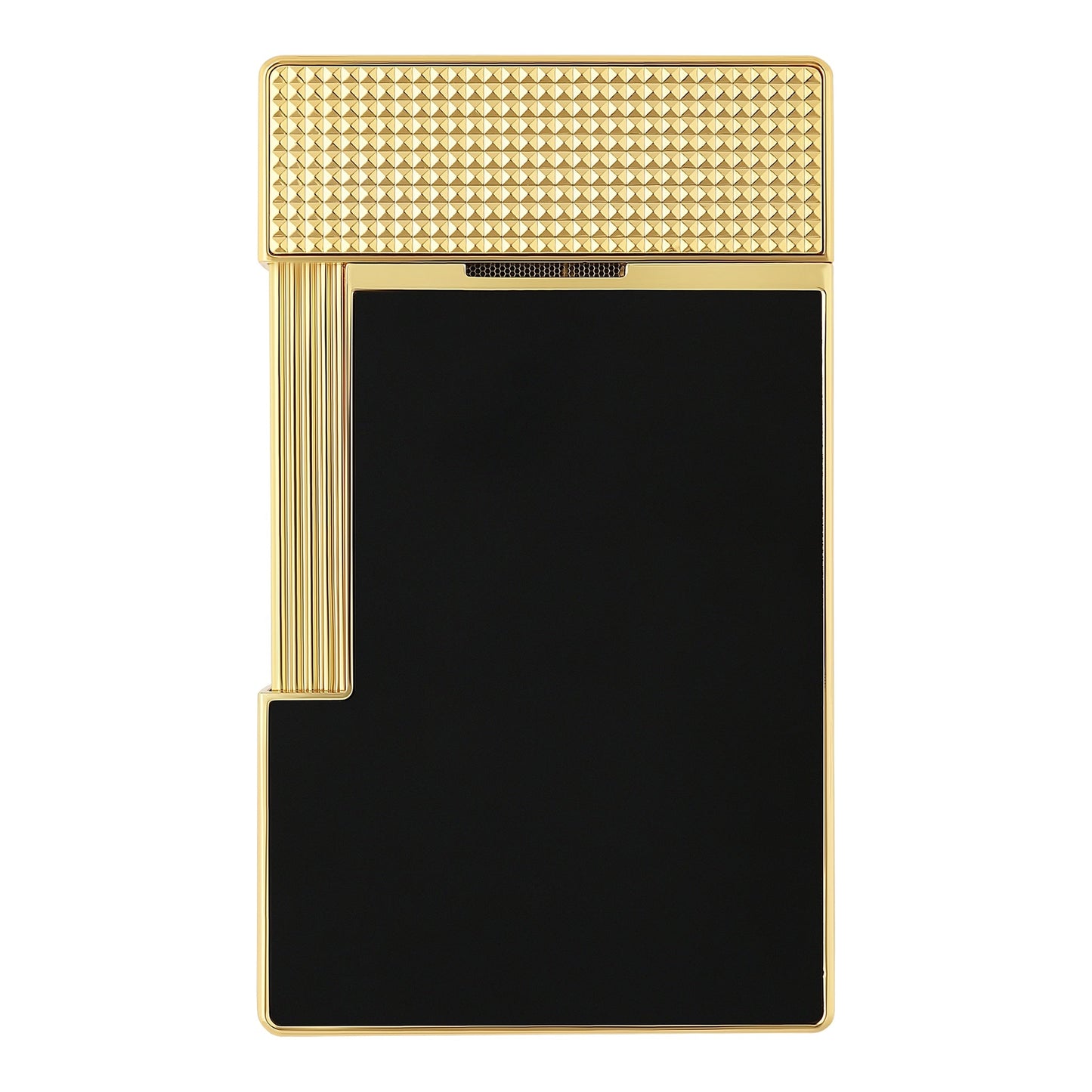S.T. Dupont Table Lighter - Laque Noir — angle view