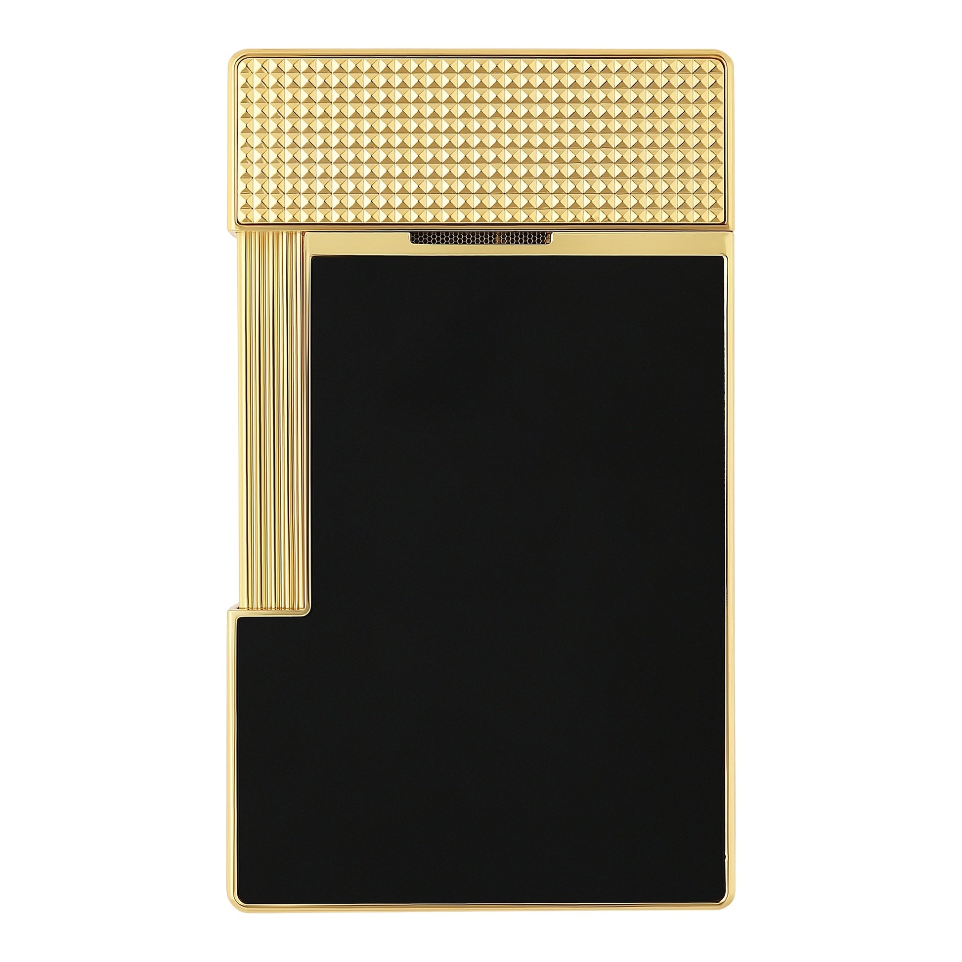 S.T. Dupont Table Lighter - Laque Noir — angle view
